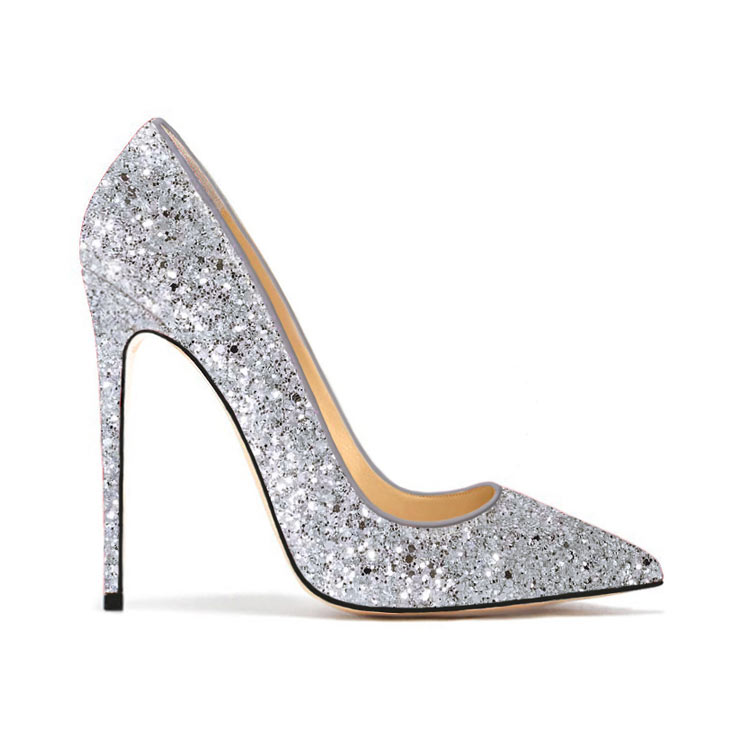 silver glitter plimsolls