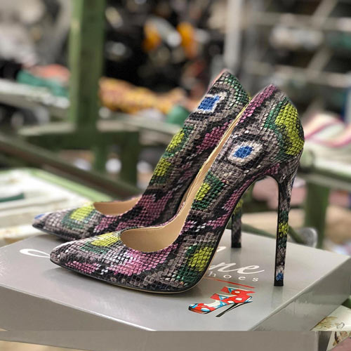 Balmain Décolleté Sibyl multicolore in pelle metallizzata Multicolor |  Scarpe Tacco Alto Donna « Melisaramet