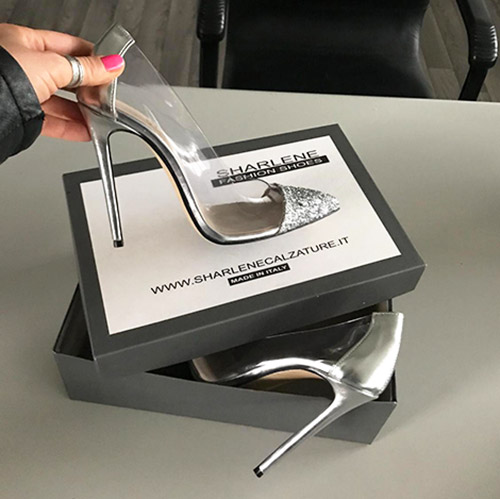 Décolleté slingback con glitter - argento - 35. woman liu jo – sito  ufficiale - Stileo.it