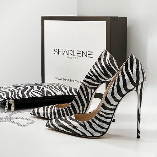 Décolleté zebrato – COD. 29799 | SHARLENE