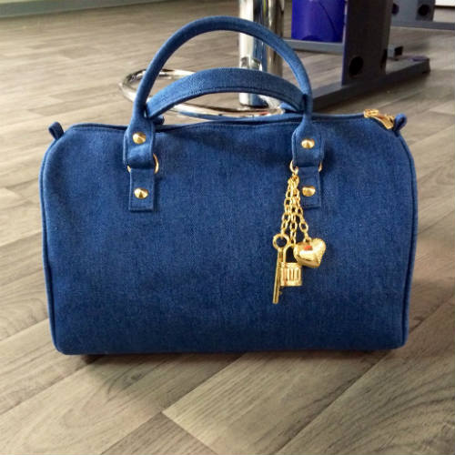 Bauletto blu Armani Jeans - Borse Last Minute