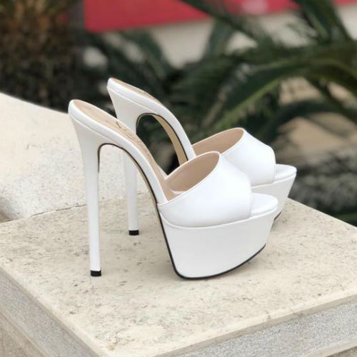 SABOT PELLE BIANCA – COD. 23697 | SHARLENE