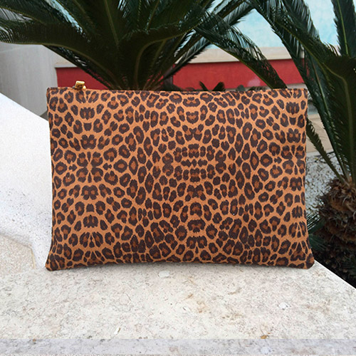 Pochette en daim tacheté SHARLENE - cod. 9337 | SHARLENE