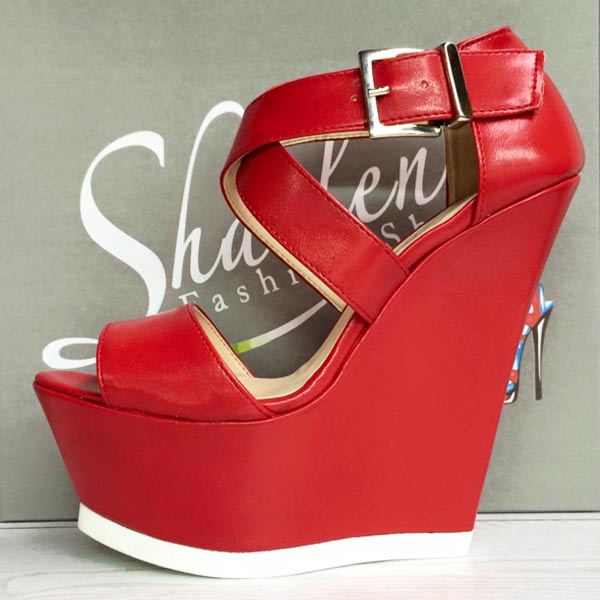 ZEPPA sandalo pelle rossa – cod. 11025 | SHARLENE