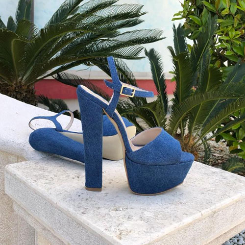 SANDALO blue jeans – COD. 24839 | SHARLENE