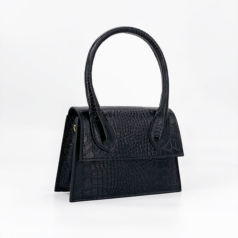 Borsa La Carrie Giselle da donna cuoio in pelle stampa cocco | ScuderiStore